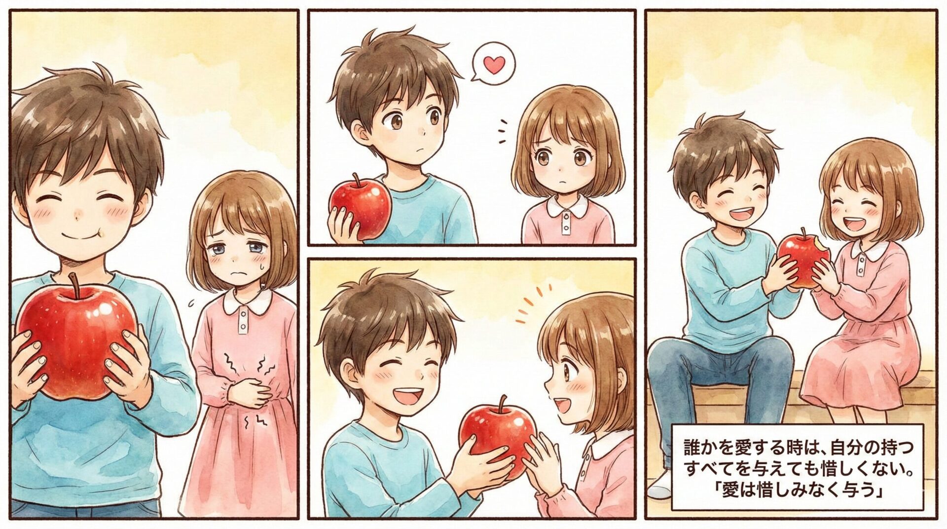 【ことわざ】「愛は惜しみなく与う」の意味は？対義語・類義語・例文・英語表現をまとめてご紹介