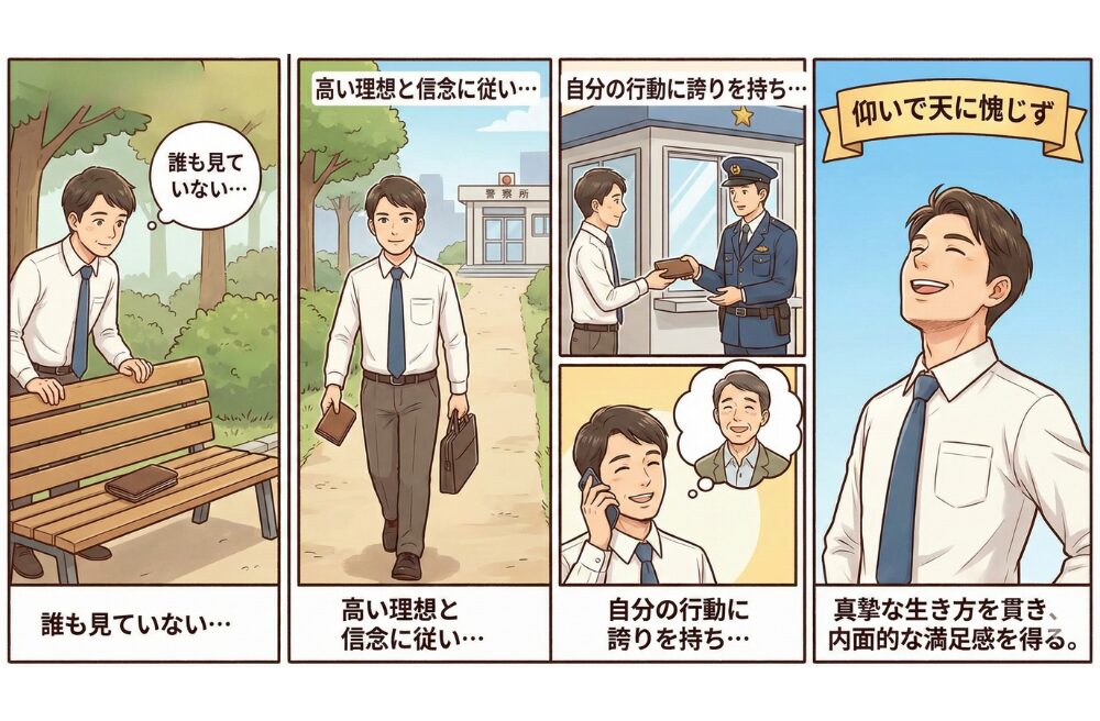 【ことわざ】「仰いで天に愧じず」の意味は？対義語・類義語・例文・英語表現をまとめてご紹介