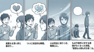 【ことわざ】「愛想も小想も尽き果てる」の意味は？対義語・類義語・例文・英語表現をまとめてご紹介