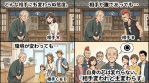【ことわざ】「相手変われど主変わらず」の意味は？対義語・類義語・例文・英語表現をまとめてご紹介