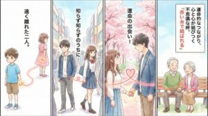 【ことわざ】「赤い糸で結ばれる」の意味は？対義語・類義語・例文・英語表現をまとめてご紹介